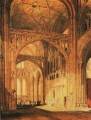Interior of Salisbury Cathedral Romantic Turner